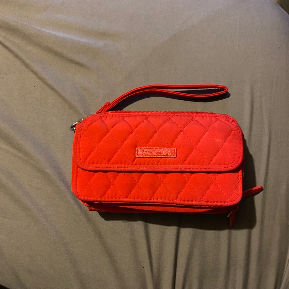 Red Vera Bradley All In One Crossbody